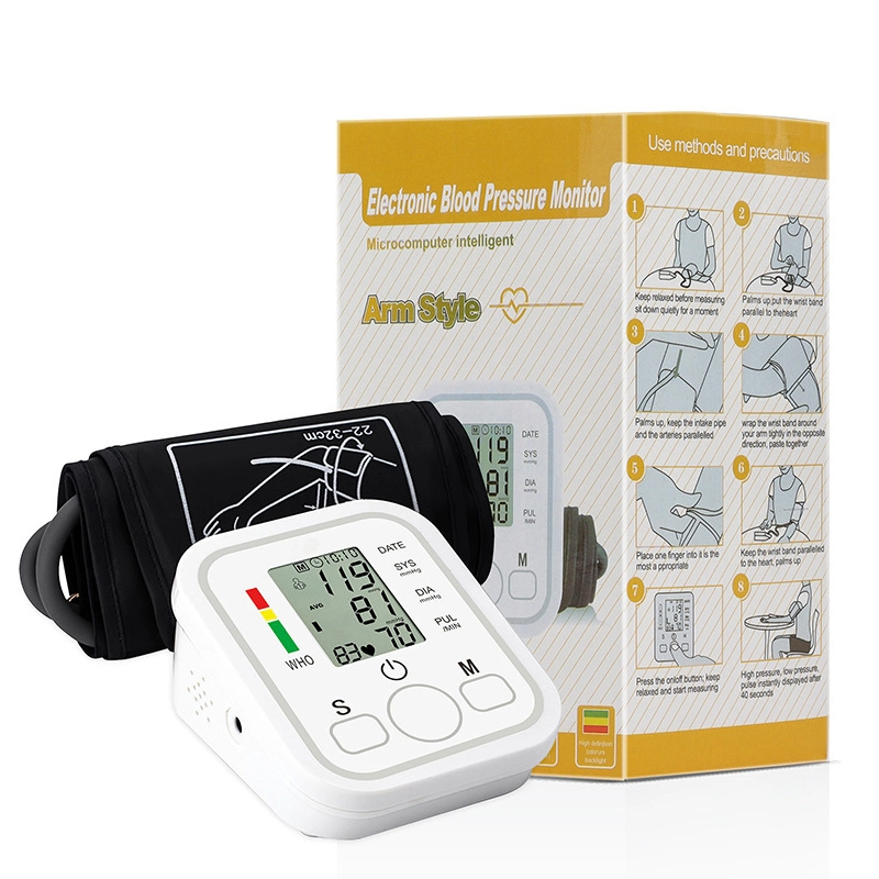 Automatic Digital Upper Arm Blood Pressure Monitor, One-Touch Operation | INNORKOM 1