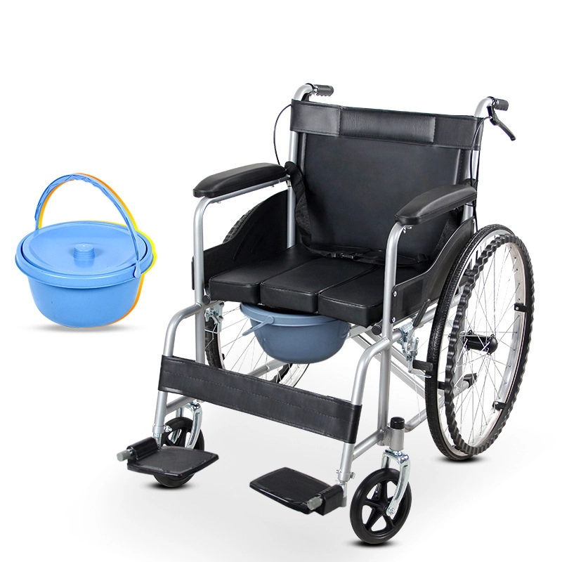 Durable Foldable Manual Wheelchair with Lightweight Frame \ INNORKOM 1
