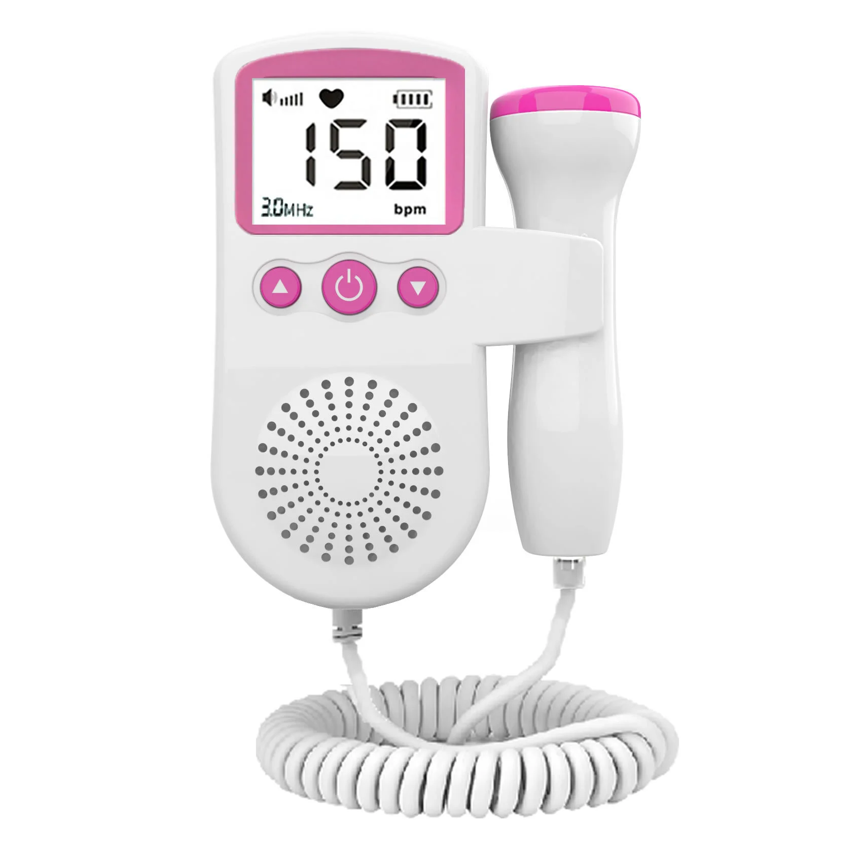 High-Sensitivity Fetal Doppler Baby Heartbeat Monitor – Portable, Waterproof | INNORKOM 1