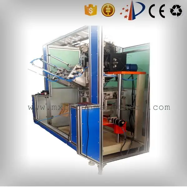 MEIXIN MX165 2 Axis Double Head Broom Tufting Machines 2 Axis Brush Making Machine image14