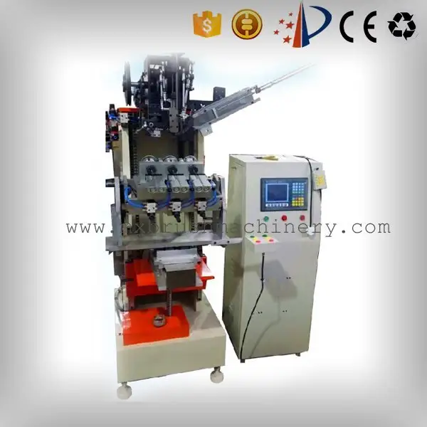 MEIXIN MXJ184 4 Axis 1 Head Jade Brush Tufting Machine 4 Axis Brush Making Machine image4