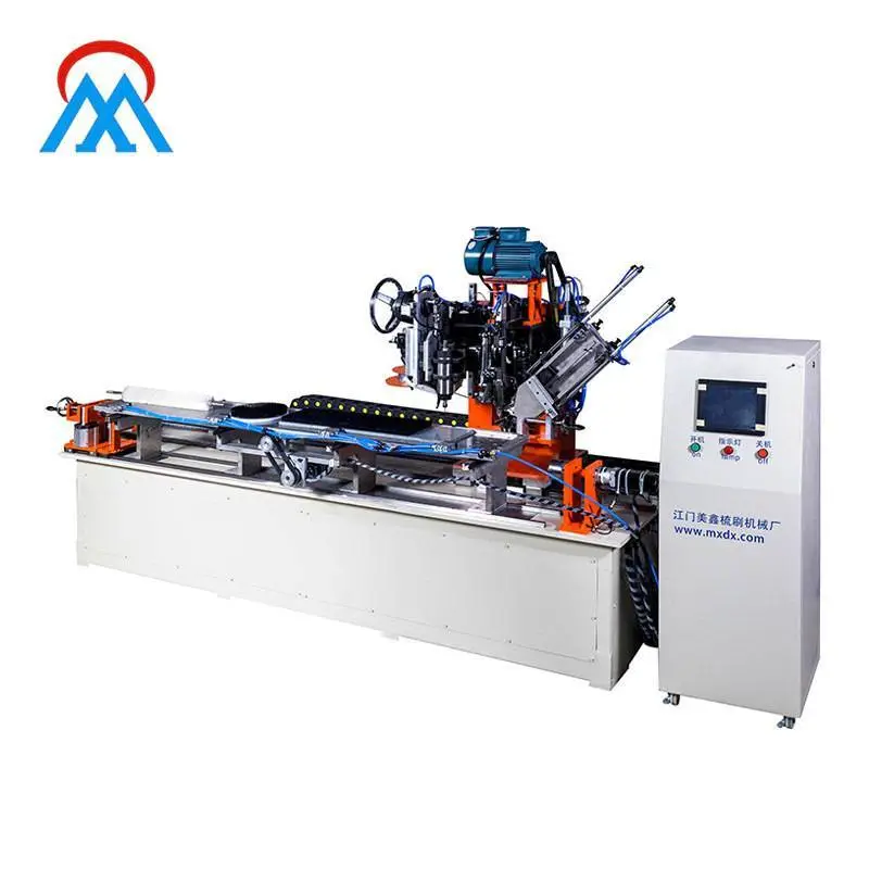 2 Axis 1Drill 1Tuft Disc Brush Machine 1