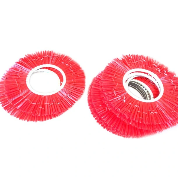 Street Road Sweeper Wafer Poly Bristle Cleaning Brushes 1