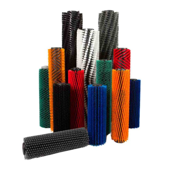 Professional Industry Washing Machine Rotary Cleaning Soft Nylon Brush Roller 4