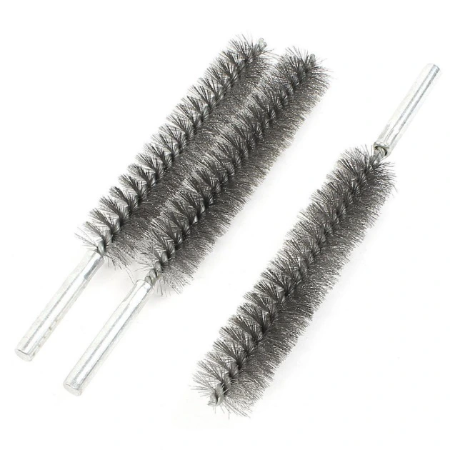 Steel wire tube polishing brush pipe deburring brush 1