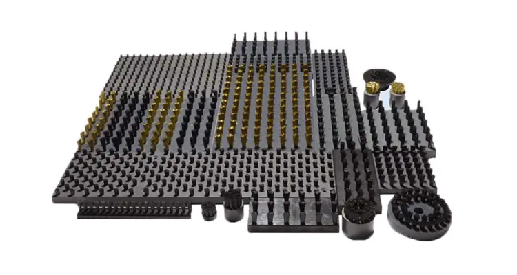 stapled nylon wheel brush factory price for car 2