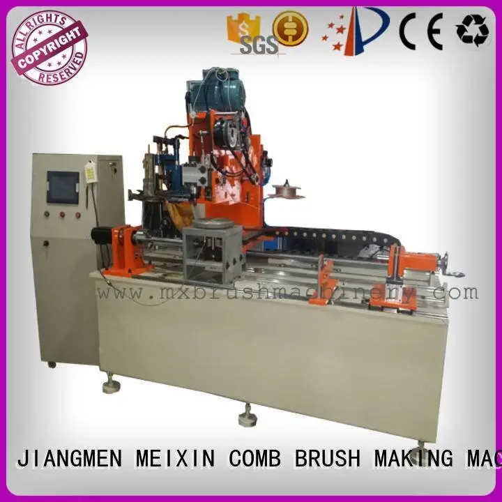 MEIXIN Brand drilling tufting Industrial Roller Brush And Disc Brush Machines axis brush 1