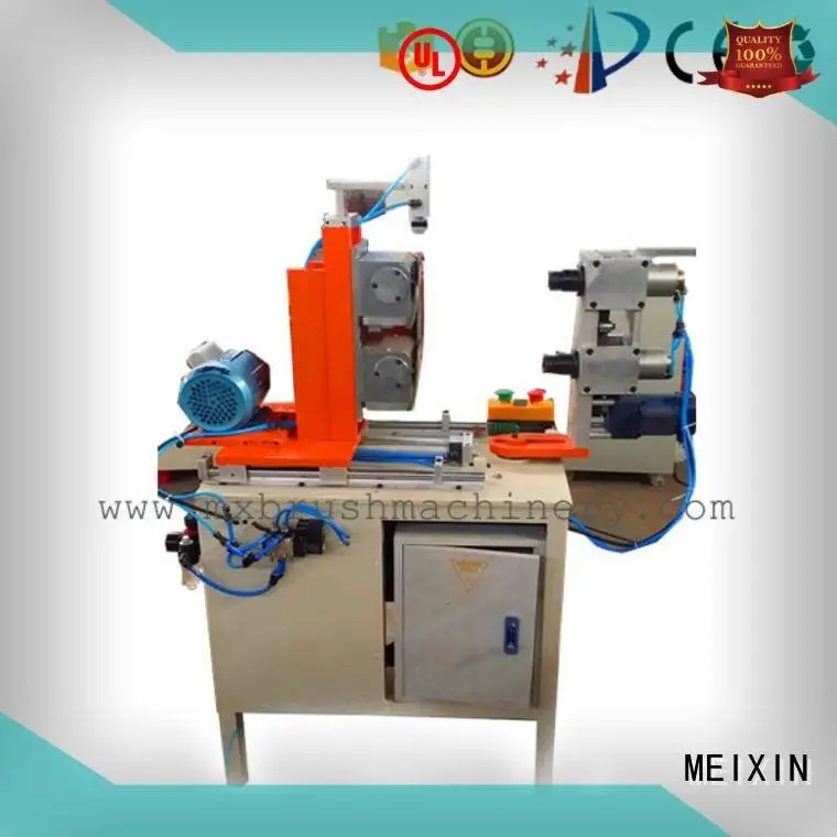 MEIXIN Brand pneunatic brush Manual Broom Trimming Machine flaggable broom 1