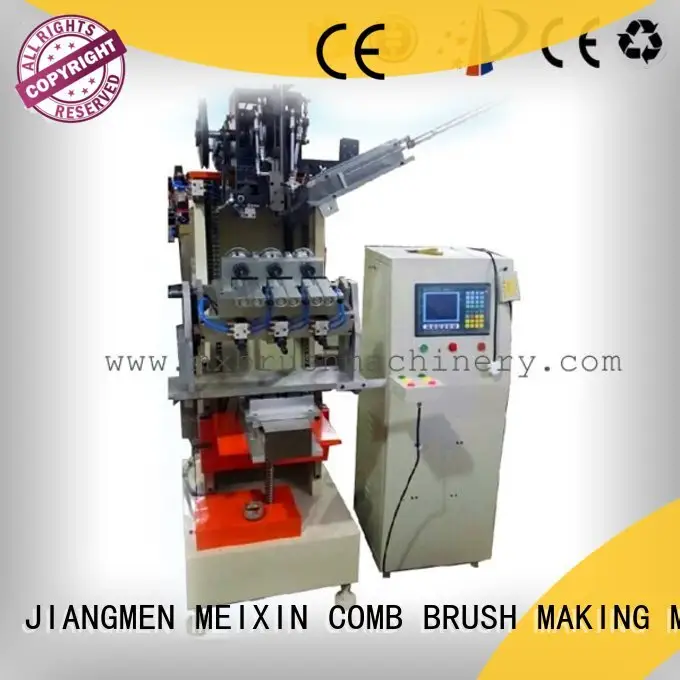 steel wire brush machine pressure alarm for clothes brushes MEIXIN 1