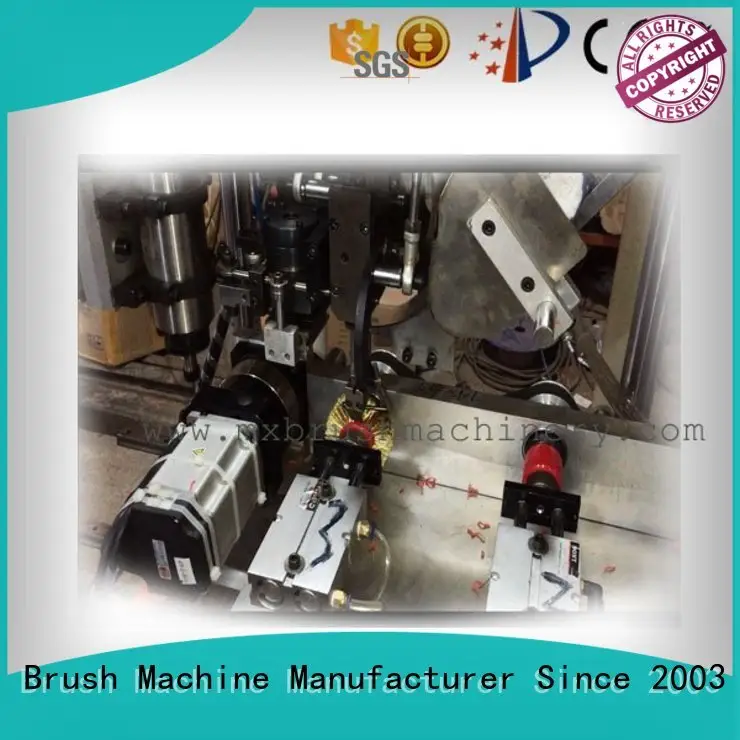 MEIXIN 3 grippers Brush Drilling And Tufting Machine design for bristle brush 1