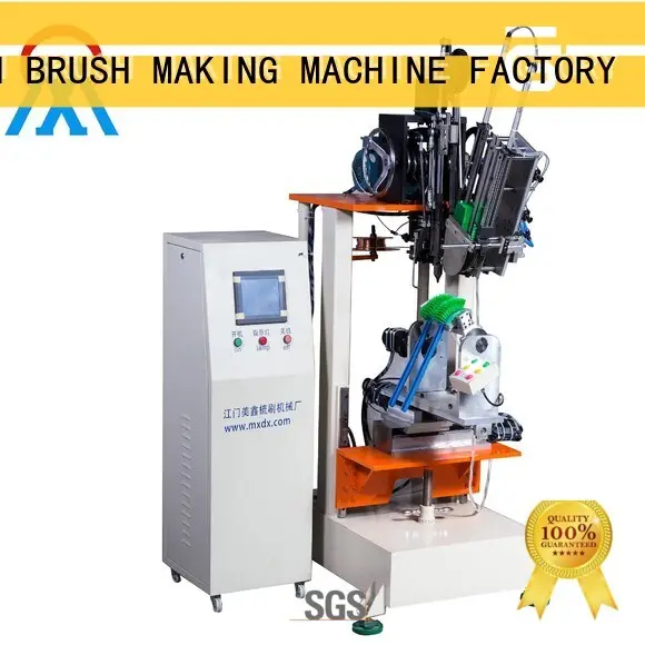 MEIXIN 2 drilling heads Brush Making Machine directly sale for household brush 1