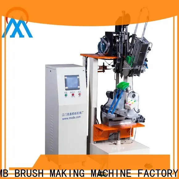 MEIXIN 1 tufting heads Brush Making Machine customized for hockey brush 1