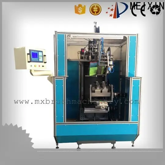 MEIXIN independent motion brush tufting machine design for clothes brushes 1