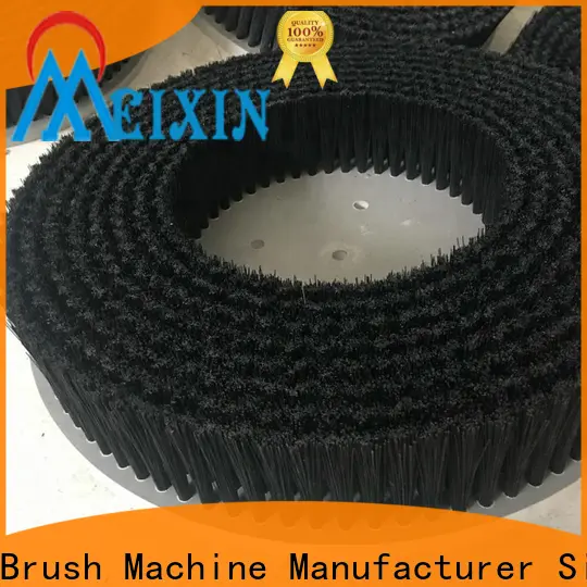 stapled nylon bristle brush factory price for industrial 1