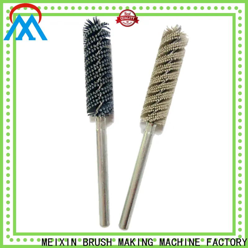 MEIXIN stapled nylon wheel brush wholesale for commercial 1