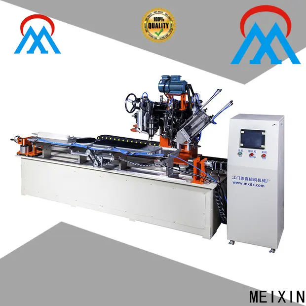 MEIXIN 3 grippers Brush Drilling And Tufting Machine design for PET brush 1