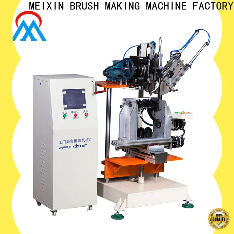 independent motion brush tufting machine design for broom 1
