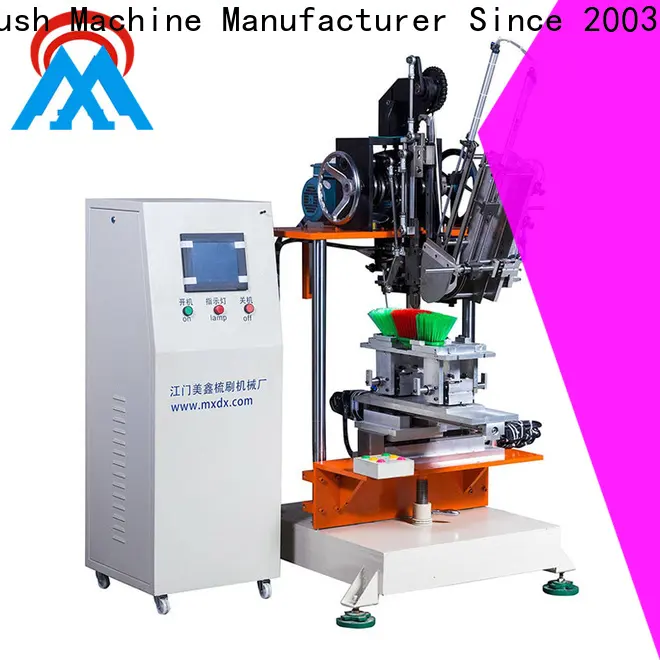 flat plastic broom making machine factory price for clothes brushes 1