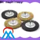 MX machinery deburring brass brush design for industrial 1