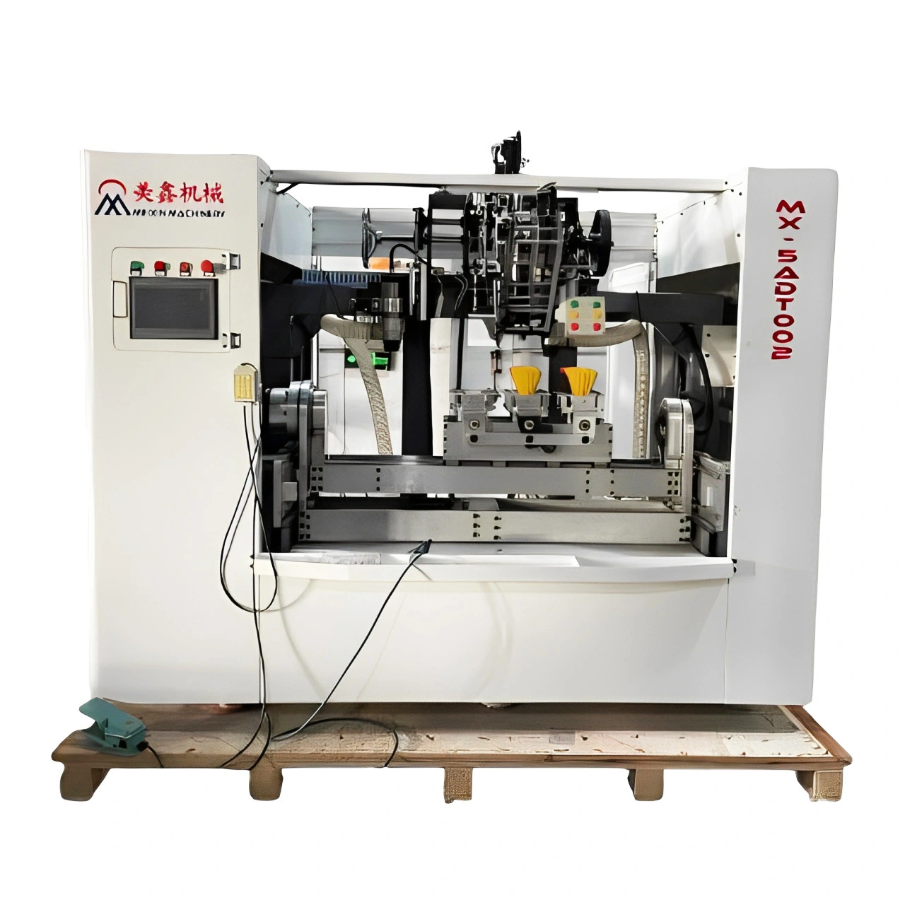 5 Axis 2 Drilling and 1 Tufting Broom Machine1 1