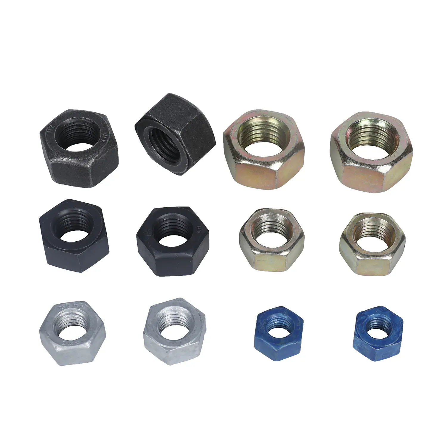 Đai ốc lục giác ASTM A194 2H & Đai ốc lục giác nặng có bu lông và đai ốc A325 - DIN934 1