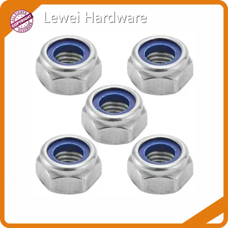 Bestcustom Nuts Internal Thread Plastic Insert Nylon Lock Nut 1