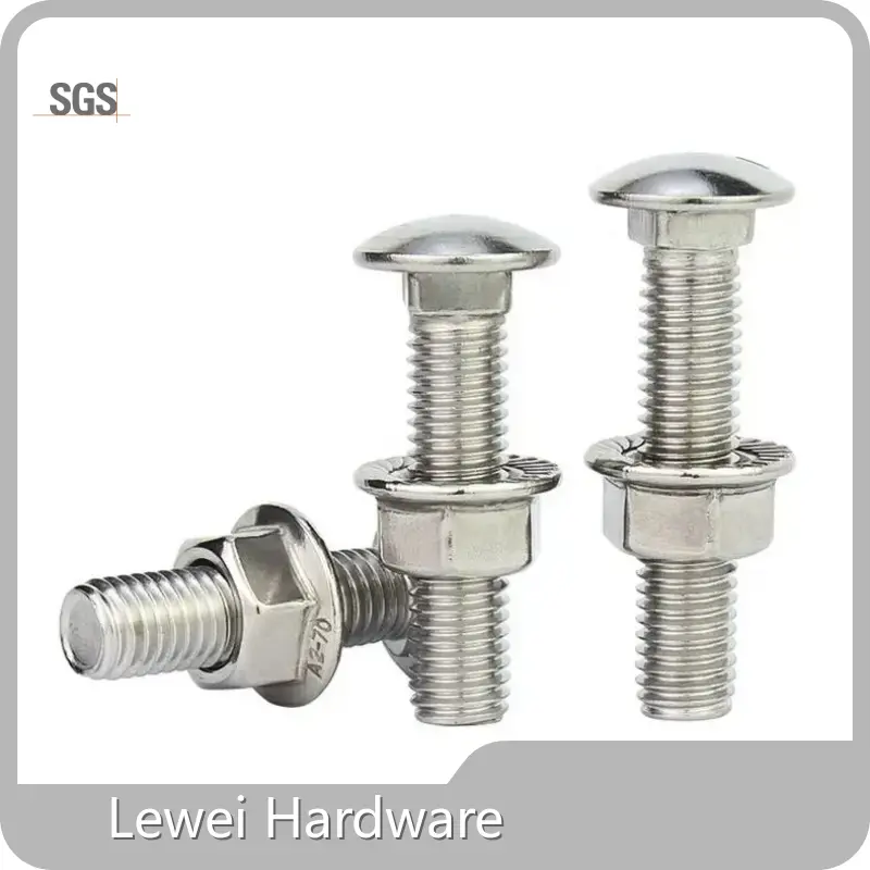 Lewei Hardware Carriage Bolt Supplier 1000000/Msupply 1