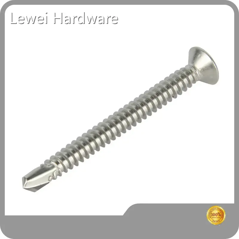 Lewei Hardware Flat Head Machine Screw Customizedsuppliers 1