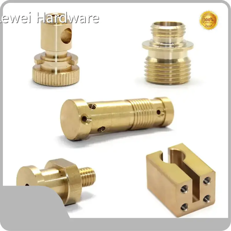 Copper Cnc Turned Parts 8536909000 Wholesale - Lewei Hardware 1