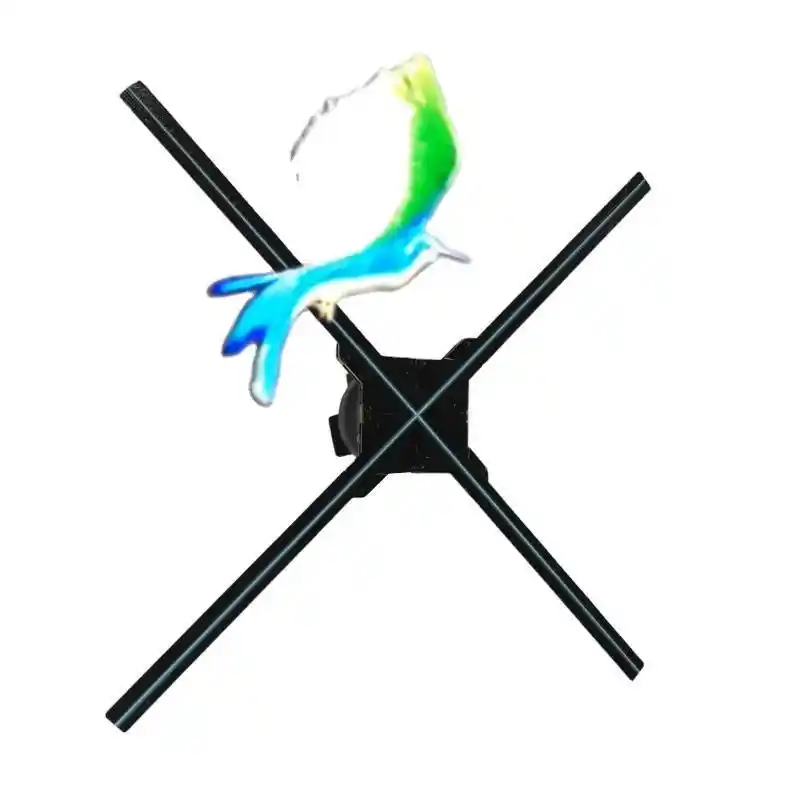Productos calientes Pantalla de muestra de luz LED de holograma 3D de alta resolución para usuario 1