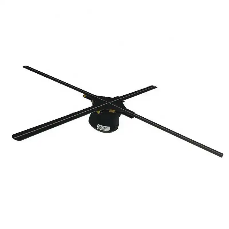 Nuevo proyector de diseño holográfico 3d led ventilador de exhibición publicitaria 1
