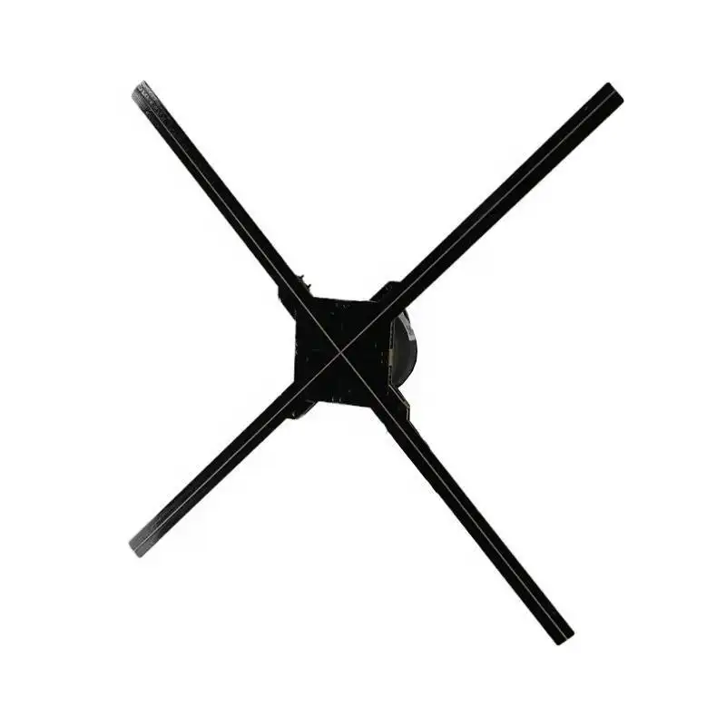 Led Hologram Fan Advertising Display Projector Hot Popular 3d 1900cd/m2 Air Visiable WIFI 2.4G, Mobile Phone Managment 1024*1024 1