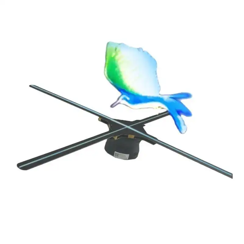 Nice High Resolution WIFI Holographic Display LED 3D Hologram Fan For Advertising 1