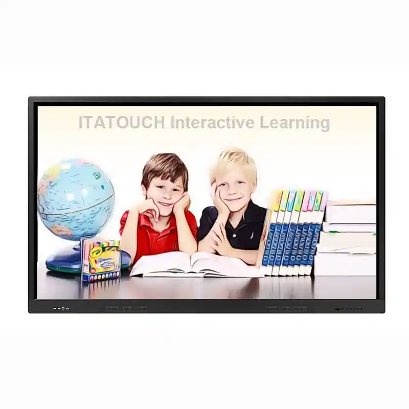 Tablero elegante 4K del OEM tablero de pantalla interactiva de Yczx de 75 pulgadas 65 pulgadas 1