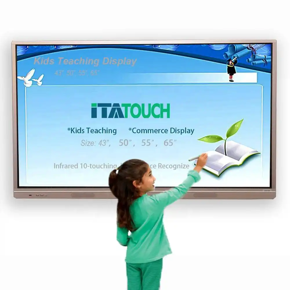 China Supplier Cheap Iwb Interactive Digital Board Smart Projector Touch Screen Whiteboard For School And Office 1
