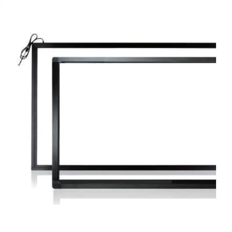 High accurate infrared 20point touch screen frame Open with tempered glass1 1