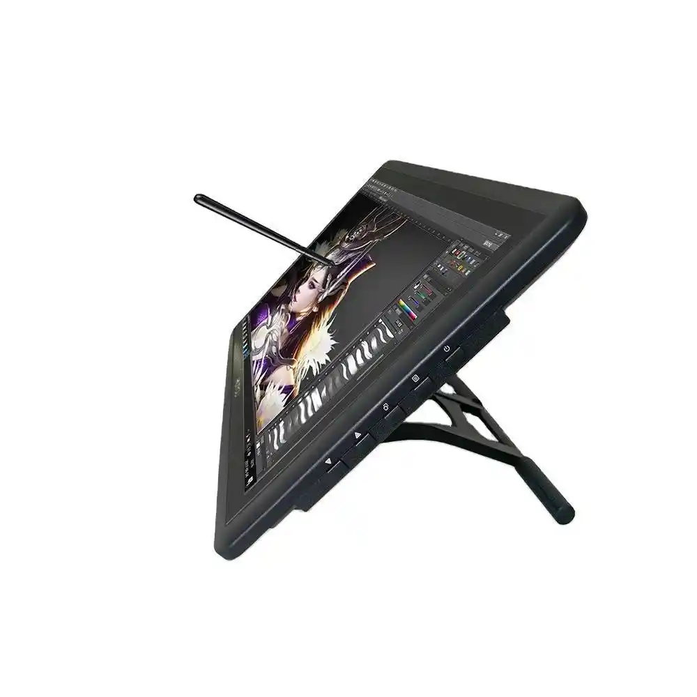 El mejor monitor de tableta de escritura gráfica con pantalla de dibujo LCD de 15,6 pulgadas con bolígrafo digital con artista de diseño 1