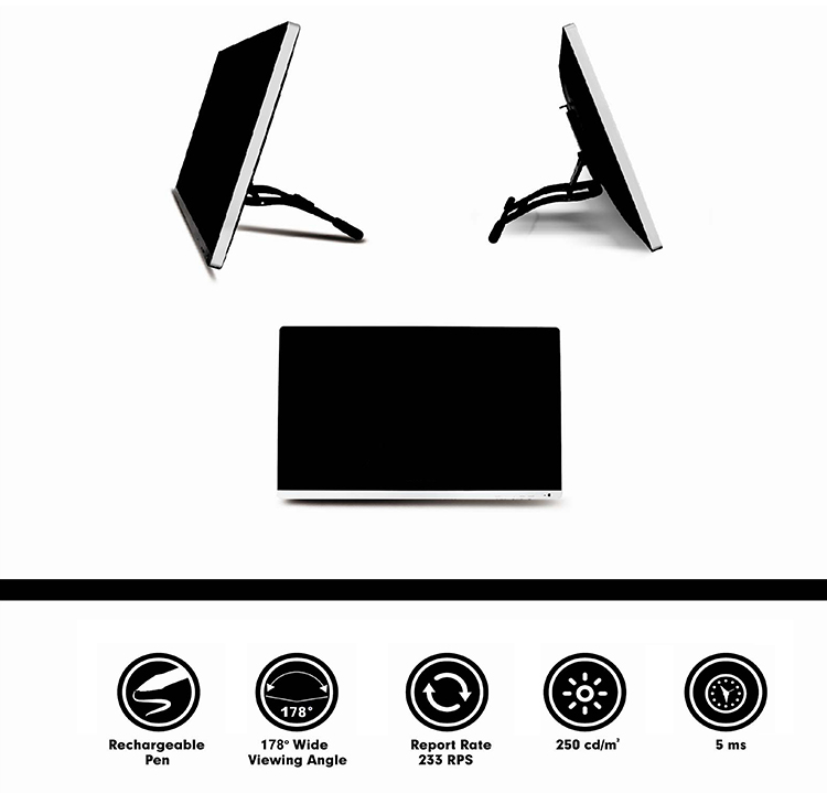 Best Professional Standalone Drawing Tablet without Computer Graphic Tablet for Design Cartooning Artists Teacher 5 Buttons 16:9