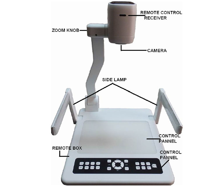 Best Selling Abbyy Ocr Characters Recognition A3 Scanning Size Overhead Projector Visualizer for Education 1-year Ce