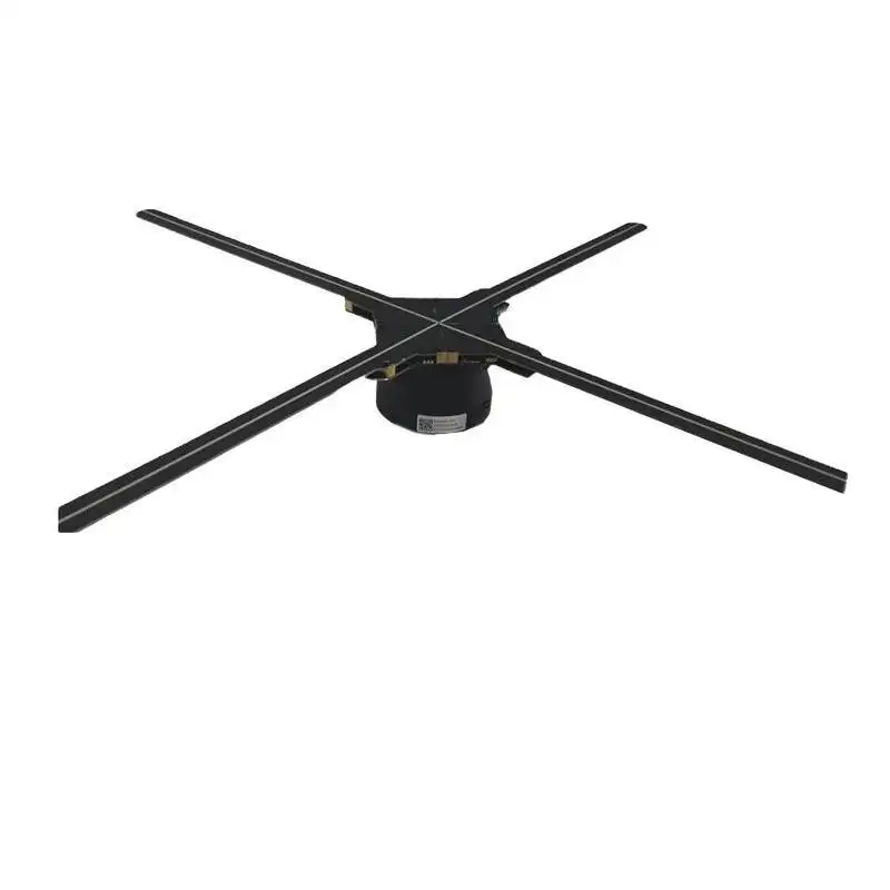 2500nits brightness 75 CM 4 Blades WIFI 3D Holographic LED Display Advertising Player Hologram Fan 1
