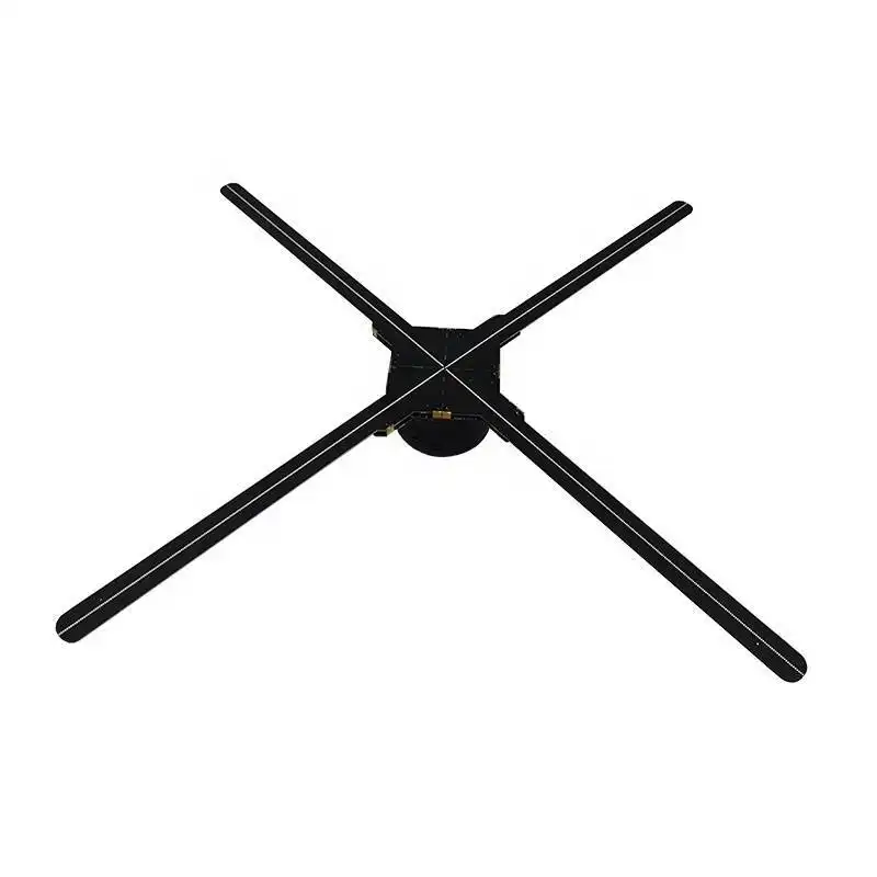 Hologram Advertising Led Fan 3d Holographic Display Best Price 3d WIFI 2.4G, Mobile Phone Managment 30000hours 1024*1024 CN;GUA 1