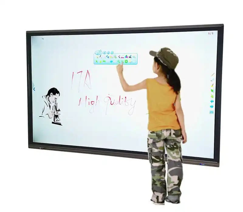 Eco-Friendly Interactive Flat Panel Display Led Screen 65 75 86 Inch Whiteboards Monitor For Education 1