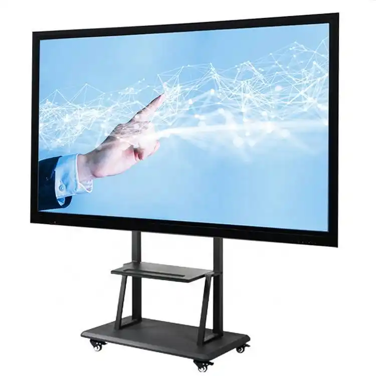 School Best 86 inch 4K LCD Sreen Digital Panel IR Smart IQ Touch Display Interactive White Board 1