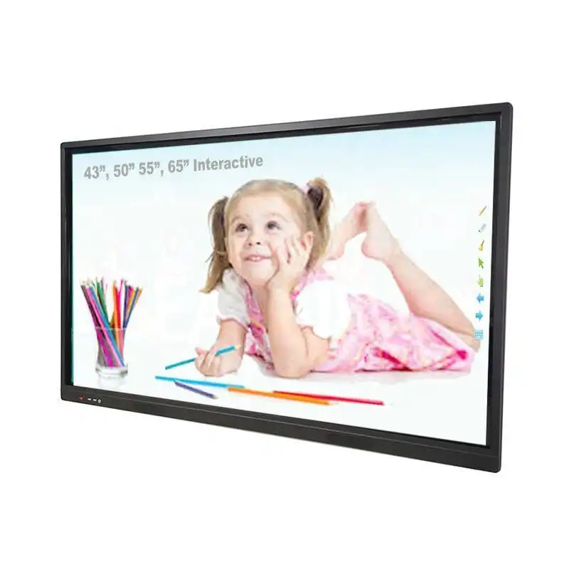 Reliable And Cheap Children Use Portable Lcd Glass Board Smart board Interactive Infrared Whiteboard 1