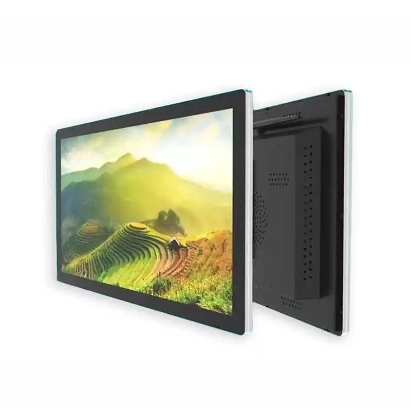 New design wall mount touch screen all in one computer monitor pos system with capacitive 1