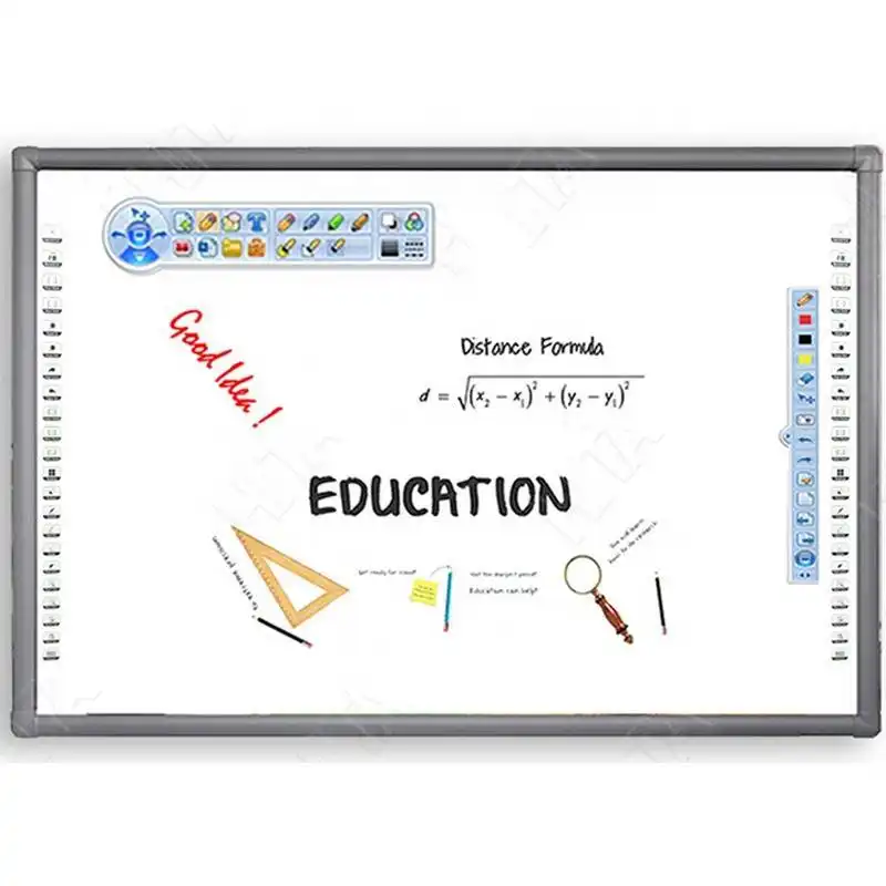 Chinese FactoryOem/Odm Interactive WhiteboardWith Built-In Android Os&Speakers 10 Points Infrared TouchHd Display screen 1