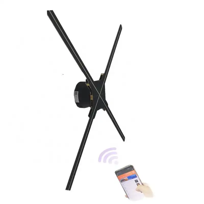 Pantalla digital popular, holograma atractivo, publicidad 3d, pantalla LED 1