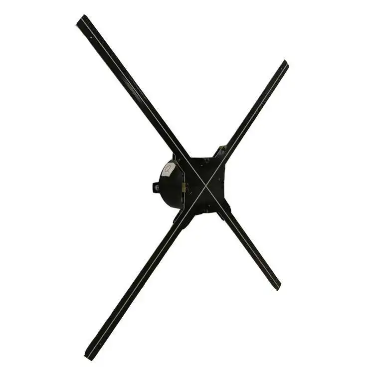 Manufacturer 2500cd/m2 Air APP WIFI Video Advertising Hologram Led Display Fan Holographic Project Screen Outdoor OEM 65cm 1
