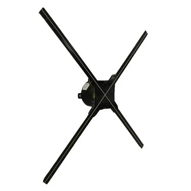 Fabricante 2500cd/m2 Air APP WIFI Video publicidad holograma pantalla Led ventilador proyecto holográfico pantalla exterior OEM 65cm 1
