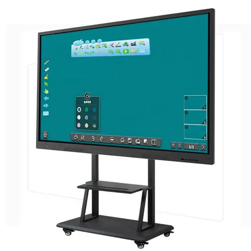 Smart TV Screen Screen LCD Behenactive White Board for Kids Classroom/Meeting/Education Factory أسعار 86 بوصة 3840x2160 4K UHD 1